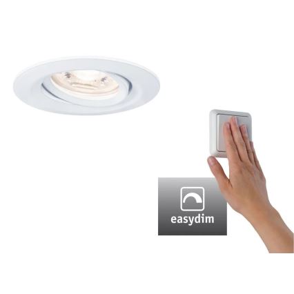 Paulmann 92970 - LED/4,2W IP23 Stmievateľné kúpeľňové podhľadové svietidlo COIN 230V