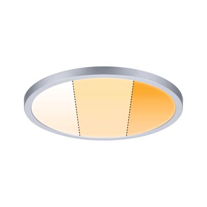Paulmann 92992 - LED/16W IP44 kúpeľňové zapustené stropné svietidlo AREO 230V 2000/3000/4000K pr. 23 cm matný chróm