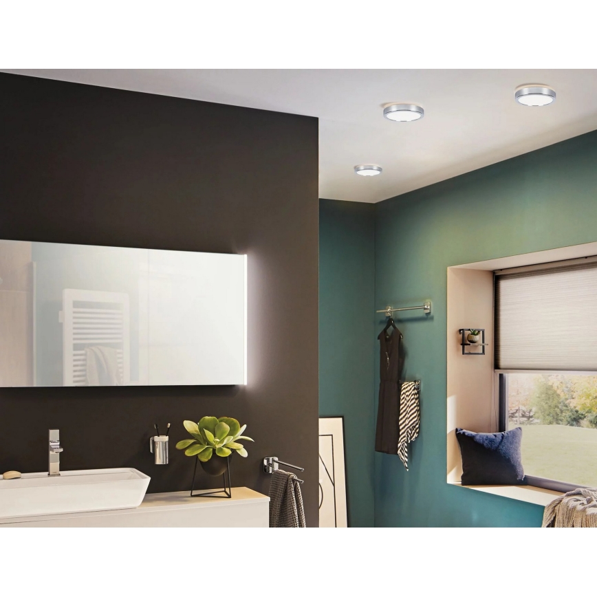 Paulmann 93018 - LED/13W IP44 Stmievateľné kúpeľňové stropné svietidlo AVIAR 230V
