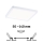 Paulmann 93059 - LED/13W IP44 stmievateľné kúpeľňové podhľadové svietidlo AREO 230V 17,5x17,5 cm biele