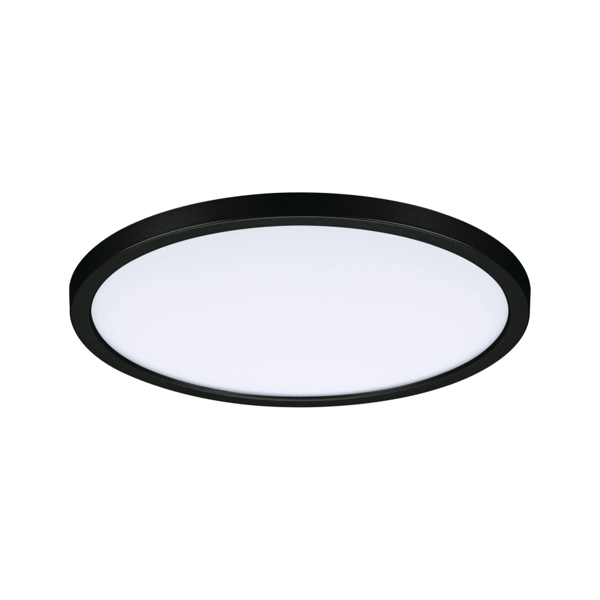 Paulmann 93102 - LED/16W IP44 Stlmiteľné kúpeľňové zapustené svietidlo AREO 230V 2000/3000/4000K priemer 23 cm čierne