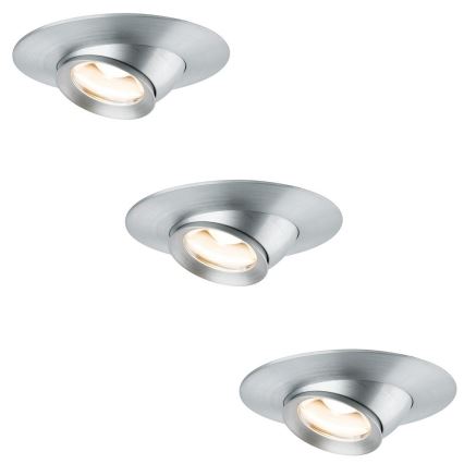 Paulmann 93579 - SADA 3xLED/3,8W Podhľadové svietidlo PREMIUM 230V