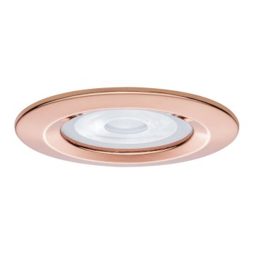 Paulmann 93596 - LED Kúpeľňové podhľadové svietidlo NOVA 1xGU10/7W/230V rosegold Paulmann 93596 - LED Kúpeľňové podhľadové svietidlo NOVA 1xGU10/7W/230V rosegold