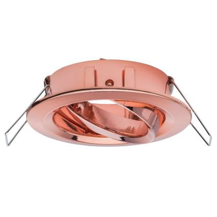 Paulmann 93646 - SADA 3x Kúpeľňové podhľadové svietidlo 35W rosegold