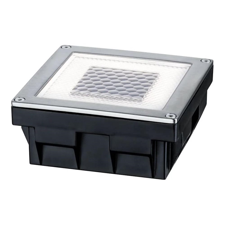 Paulmann 93774 - LED/0,24W IP67 Solárne nájazdové svietidlo CUBE 1,2V 1200 mAh