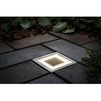 Paulmann 93774 - LED/0,24W IP67 Solárne nájazdové svietidlo CUBE 1,2V 1200 mAh