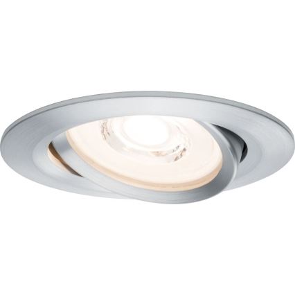 Paulmann 93943 - SADA 3x LED/6,8 W IP23 Stmievateľné kúpeľňové zapustené svietidlo COIN 230 V