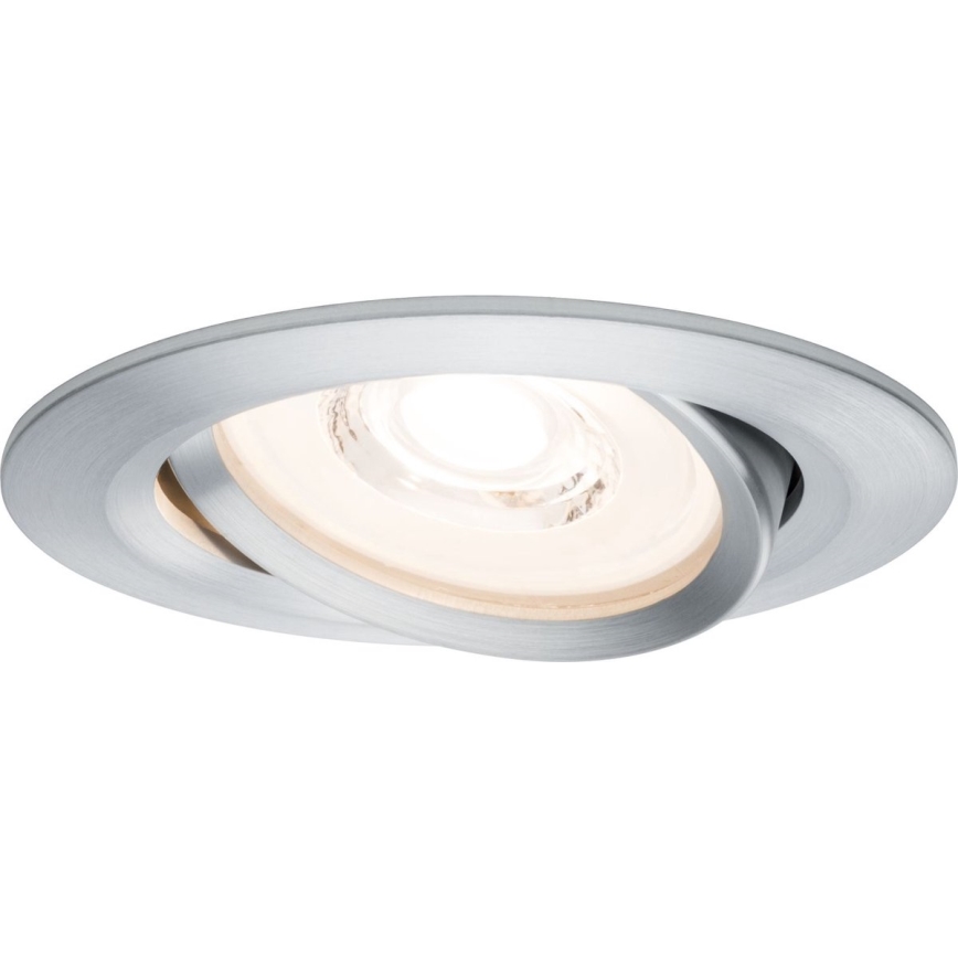 Paulmann 93943 - SADA 3x LED/6,8 W IP23 Stmievateľné kúpeľňové zapustené svietidlo COIN 230 V