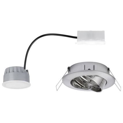 Paulmann 93963 - LED/7W IP23 Kúpeľňové stmievateľné podhľadové svietidlo COIN 230V