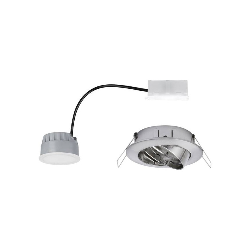 Paulmann 93963 - LED/7W IP23 Kúpeľňové stmievateľné podhľadové svietidlo COIN 230V