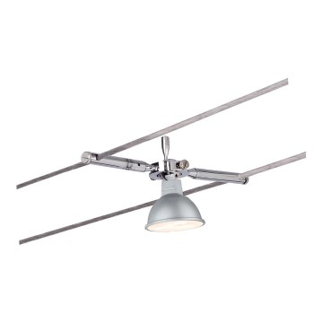 Paulmann 94147 - 1xGU5,3/10W Bodové svietidlo do lanového systému TOGO 12V matný chróm