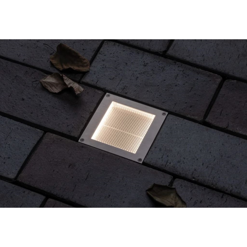 Paulmann 94238 - LED/0,7W IP67 Solárne nájazdové svietidlo so senzorom ARON 3,7V 650 mAh