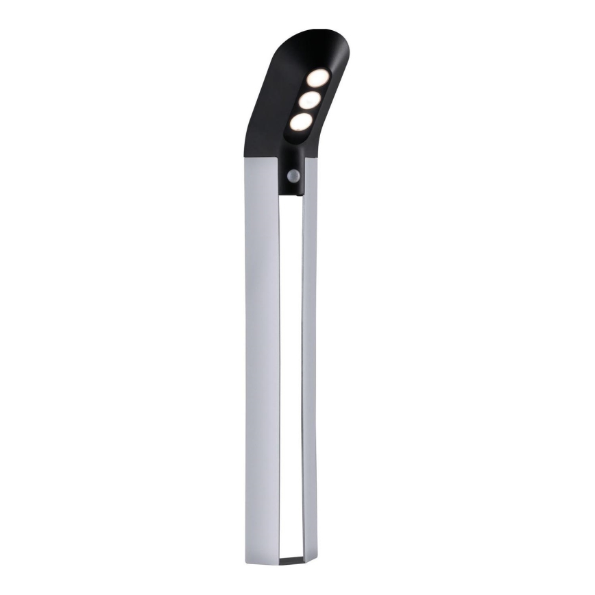 Paulmann 94252 - LED/1,2W IP44 Solárna vonkajšia lampa so senzorom SOLEY 3,7V 1800 mAh