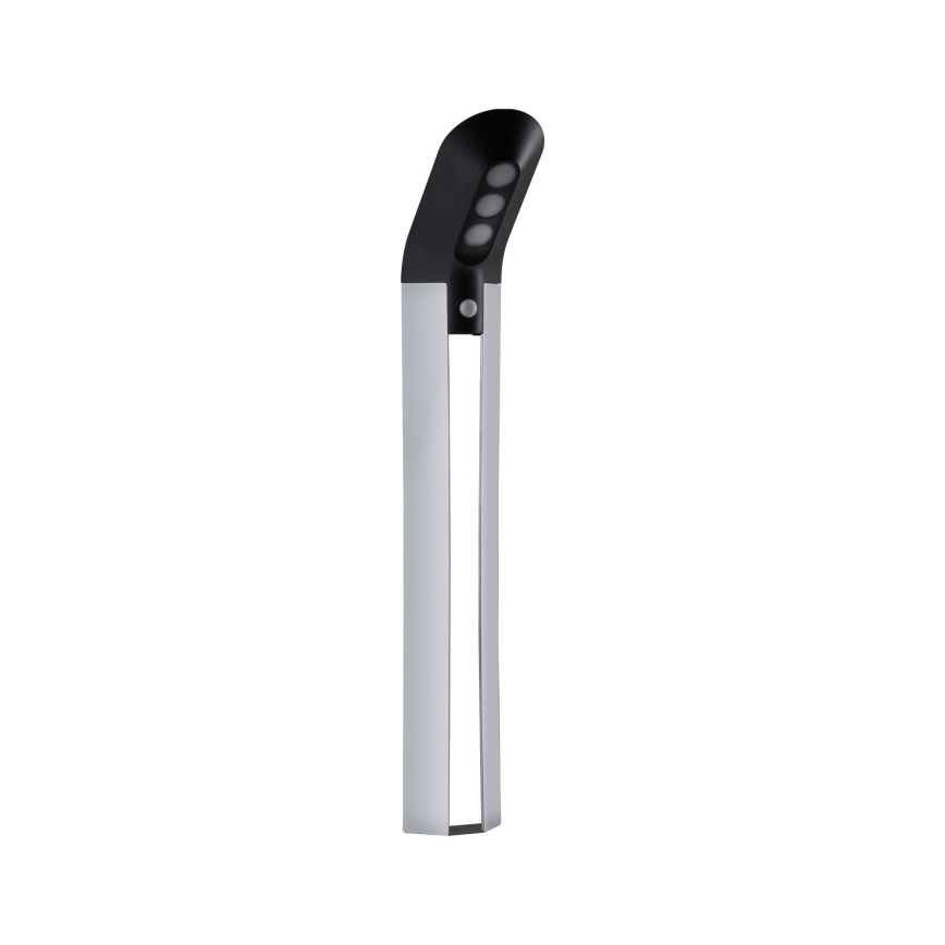 Paulmann 94252 - LED/1,2W IP44 Solárna vonkajšia lampa so senzorom SOLEY 3,7V 1800 mAh