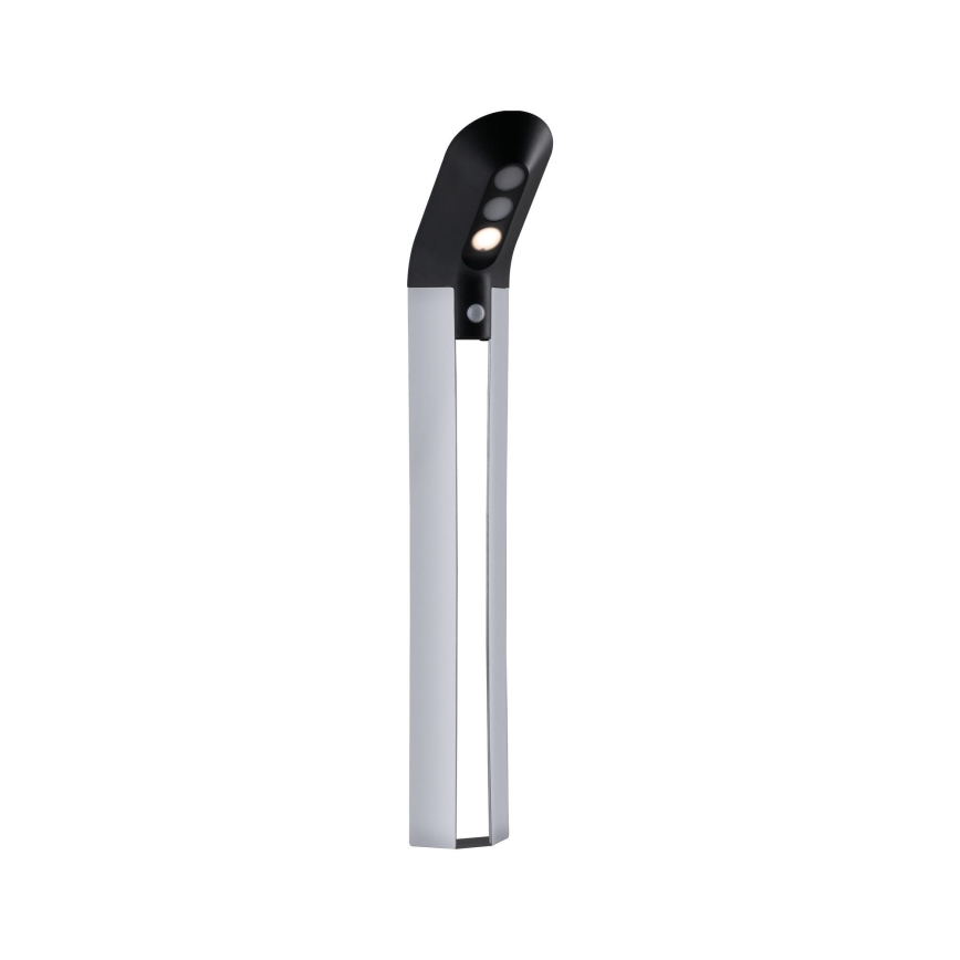 Paulmann 94252 - LED/1,2W IP44 Solárna vonkajšia lampa so senzorom SOLEY 3,7V 1800 mAh