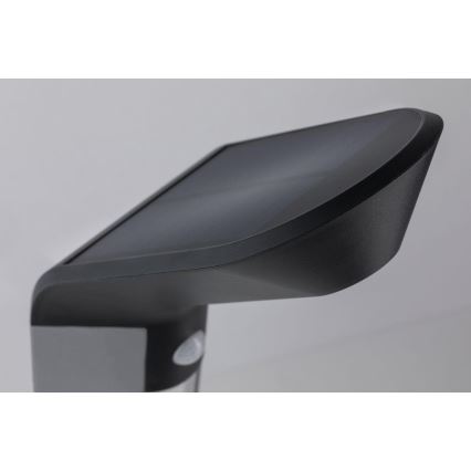 Paulmann 94252 - LED/1,2W IP44 Solárna vonkajšia lampa so senzorom SOLEY 3,7V 1800 mAh