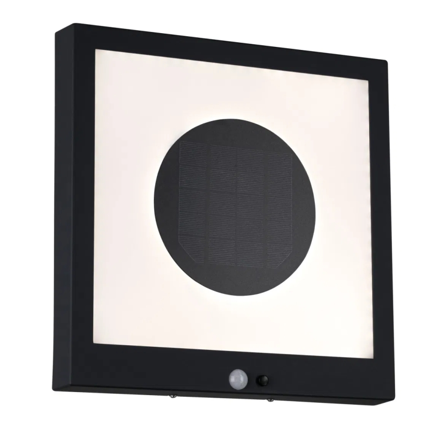 Paulmann 94263 - LED/1,2W IP44 Solárne nástenné svietidlo so senzorom TAIJA 3,7V 1800 mAh