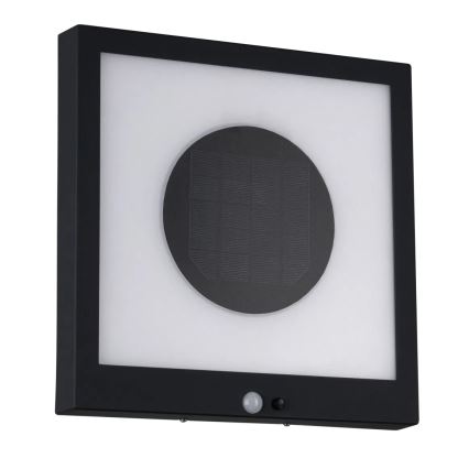 Paulmann 94263 - LED/1,2W IP44 Solárne nástenné svietidlo so senzorom TAIJA 3,7V 1800 mAh