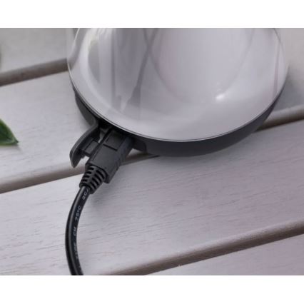 Paulmann 94267 - LED/1,3W IP44 Vonkajšia stmievateľná lampa CUPULINO 5V 2000 mAh