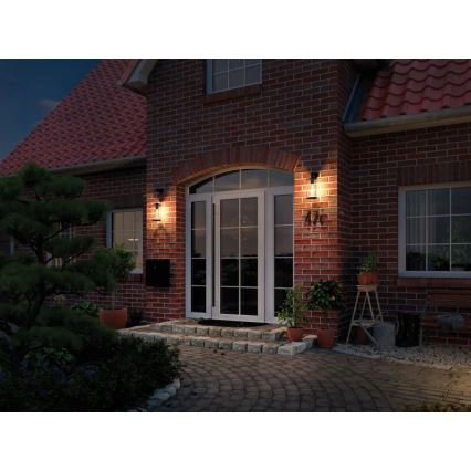 Paulmann 94281 - 1xE27/60W IP44 Vonkajšia nástenná lampa KLASSIK 230V