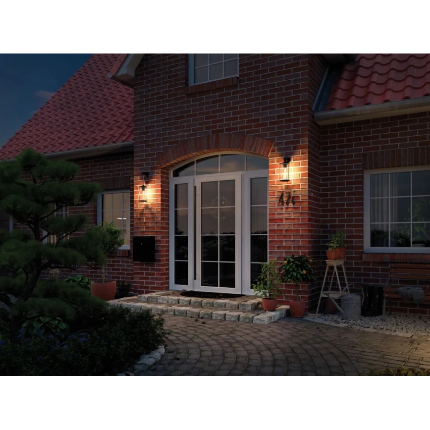 Paulmann 94281 - 1xE27/60W IP44 Vonkajšia nástenná lampa KLASSIK 230V