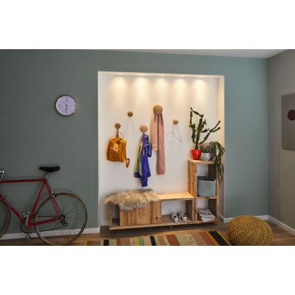 Paulmann 94299 - SADA 3xLED/4W IP44 Kúpeľňové podhľadové svietidlo NOVA 230V