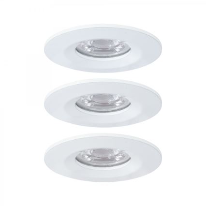 Paulmann 94299 - SADA 3xLED/4W IP44 Kúpeľňové podhľadové svietidlo NOVA 230V