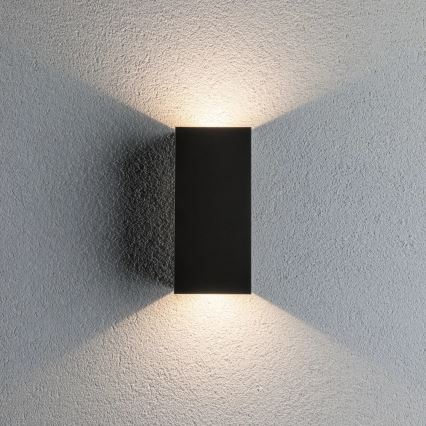 Paulmann 94325 - 2xLED/6,5W IP44 Vonkajšie nástenné svietidlo FLAME 230V