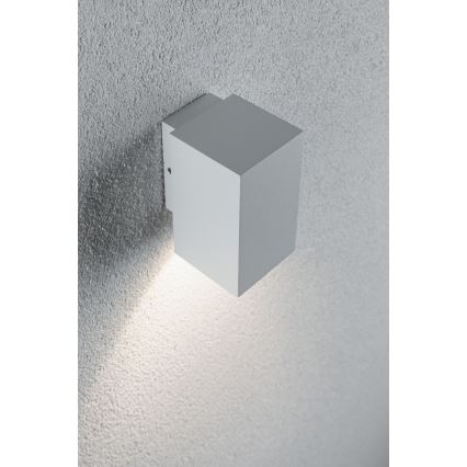 Paulmann 94329 - LED/3,8W IP44 Vonkajšie nástenné svietidlo FLAME 230V biela