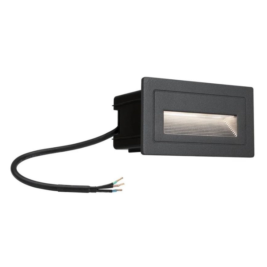 Paulmann 94383 - LED/4W IP44 Vonkajšie vstavané svietidlo LONG 230V