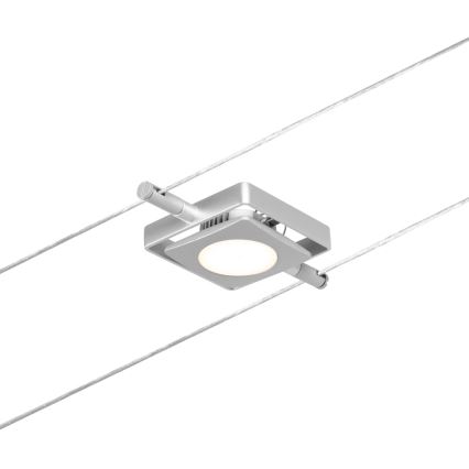 Paulmann 94420 - SADA 5xLED/4,5W Kompletný lankový systém MAC 230V matný chróm