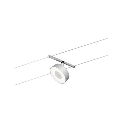 Paulmann 94475 - SADA 5xLED/5W Kompletný lanový systém CIRCLE 230V matný chróm