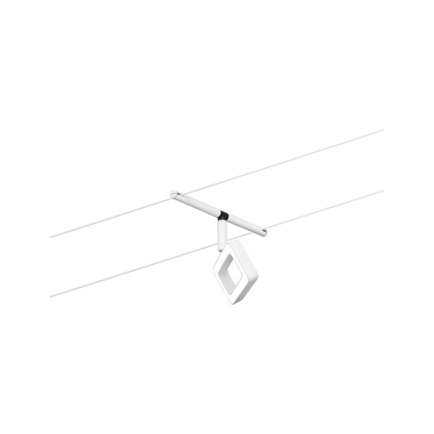 Paulmann 94483 - SADA 5xLED/4,8W Kompletný lanový systém FRAME 230V biela