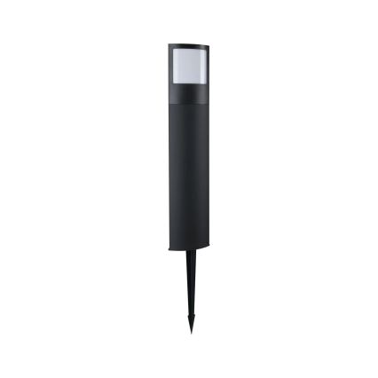 Paulmann 94514 - LED/8,5W IP44 Stmieva­teľné domové osvetlenie so senzorom pohybu a súmraku PADEA 230V antracit