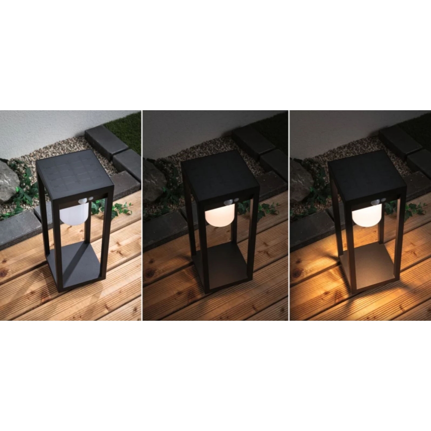 Paulmann 94573 - LED/5,5W IP44 Solárna lampa so senzorom MARISOL 3,7V 2000 mAh