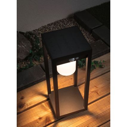 Paulmann 94573 - LED/5,5W IP44 Solárna lampa so senzorom MARISOL 3,7V 2000 mAh