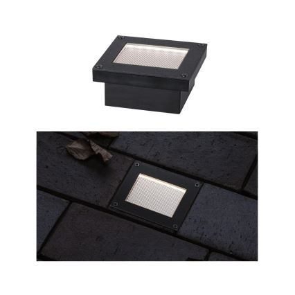 Paulmann 94578 - LED/0,1W IP67 Solárne zápustné svietidlo DOMENIC 1,2V 1500 mAh