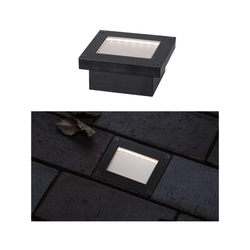 Paulmann 94578 - LED/0,1W IP67 Solárne zápustné svietidlo DOMENIC 1,2V 1500 mAh