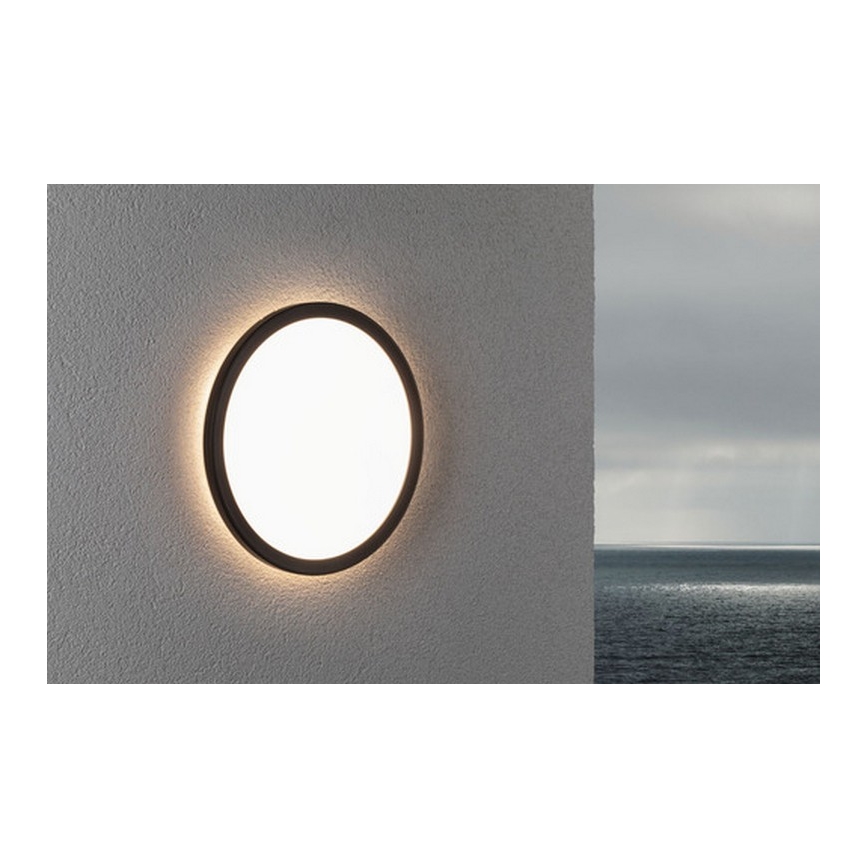Paulmann 94660 - LED/14,5W IP44 Vonkajšie svietidlo LAMINA 230V čierna