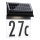 Paulmann 94694 - LED/0,2W IP44 Solárne domové číslo NEDA 3,7V 1800 mAh