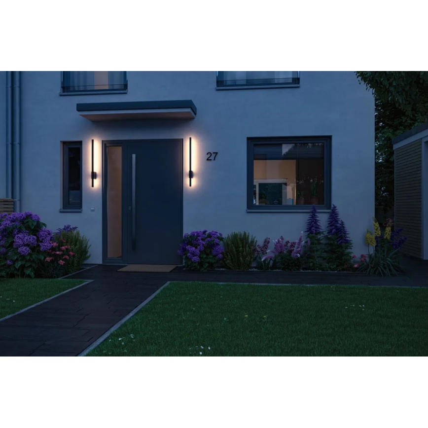 Paulmann 94742 - LED/11,5W IP44 Vonkajšie nástenné svietidlo STAN 230V