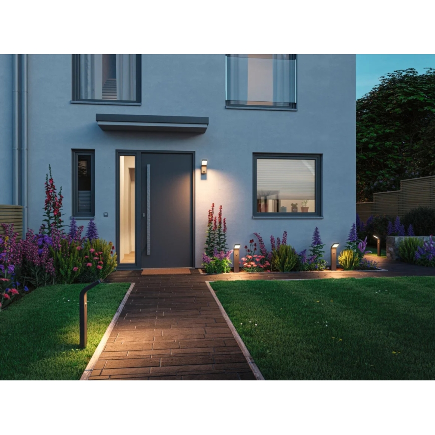 Paulmann 94747 - LED/7,5W IP44 Vonkajšia lampa so senzorom KULMA 230V