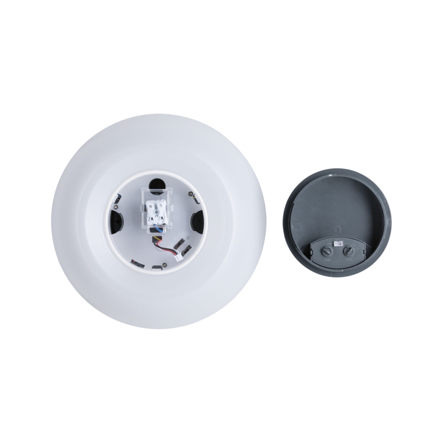 Paulmann 94956 - LED/20,5W IP65 Stmievateľné vonkajšie nástenné svietidlo s pohybovým a súmrakovým senzorom AUREVA 230V 2200/3000/4000K antracit