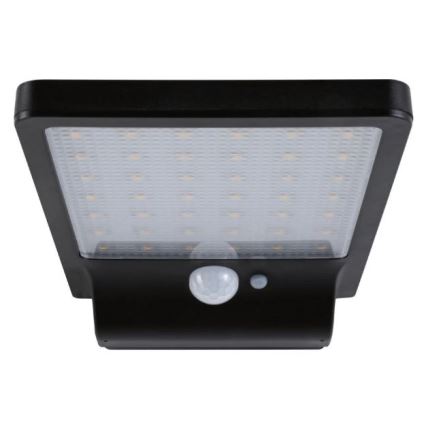 Paulmann 95393 - LED/4W IP44 Stmievateľné solárne nástenné svietidlo so senzorom SOLVEIG 3,7V 2000 mAh
