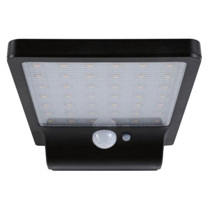 Paulmann 95393 - LED/4W IP44 Stmievateľné solárne nástenné svietidlo so senzorom SOLVEIG 3,7V