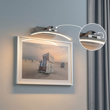 Paulmann 95556 - LED/6W Svietidlo na obrazy BENTO 230V 30 cm matný chróm