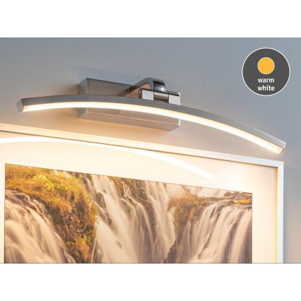 Paulmann 95557 - LED/8,5W Nástenné svietidlo na obrazy BENTO 230V 40 cm matný chróm