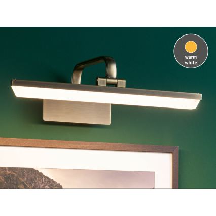 Paulmann 95569 - LED/9,5 W Obrazové svietidlo RENAN 230 V 40 cm mosadz