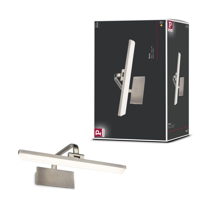 Paulmann 95569 - LED/9,5 W Obrazové svietidlo RENAN 230 V 40 cm mosadz