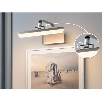 Paulmann 95571 - LED/6 W Svietidlo na obrazy RENAN 230 V 30 cm matný chróm